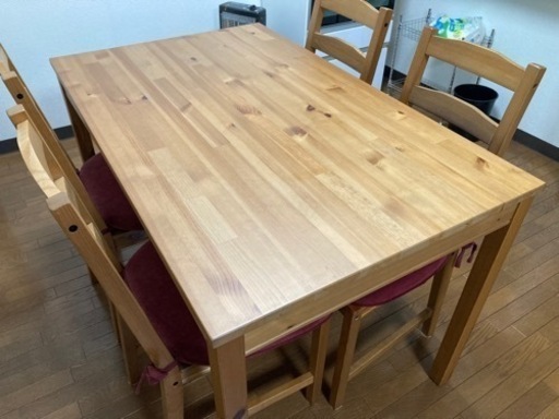 IKEA ヨックモック ダイニングテーブルセット　家具 ダイニングセット