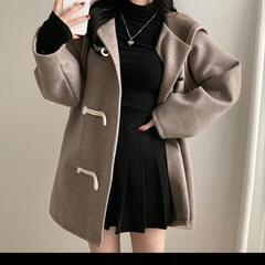少し大きめのL ダッフルショートコート 