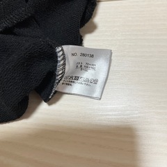 レディース 黒 パーカー トレーナー 長袖 フリーサイズ S M L LLの画像