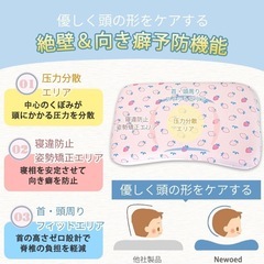 【新品】ベビー枕 絶壁防止の画像