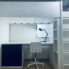 【2台おまとめ】IKEA STUVA ロフトベッド