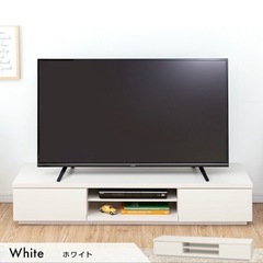 ホワイト　テレビ台