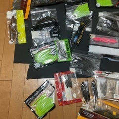 バス釣りルアーとワーム達の画像