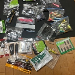 バス釣りルアーとワーム達の画像