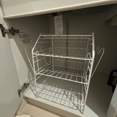 【値下げ】一人暮らし フライパン収納 キッチン収納