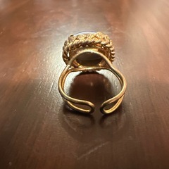 ヴィンテージリング　リモージュ風　モチーフの画像