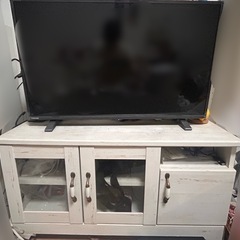 32型テレビ、テレビ台セットでお譲りします