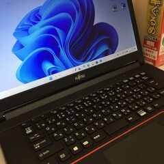 😸本日の目玉・早い物勝ち！【激安！】ノートPC「富士通」Win11 Office2021 管理No3の画像