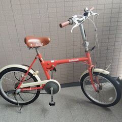 ★20インチ・変速段数3段・折りたたみ自転車！丸石サイクル！！の画像