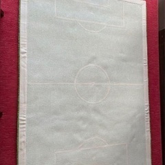 サッカーカーペット　ラグの画像
