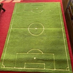 サッカーカーペット　ラグ
