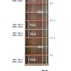 【1年使用】本棚の画像