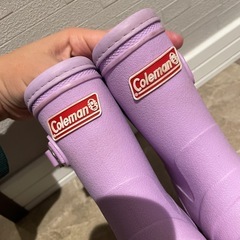 値下げ！Coleman コールマン 長靴 レインブーツ 15.0cmの画像