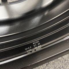 新品未使用 RAYS G025STYLE 鍛造18インチの画像
