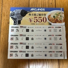 ホームセンタームサシなどで使える優待券①