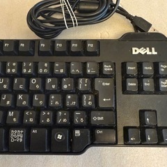 【程度良好】DELL純正 USBキーボード L100 ブラックの画像