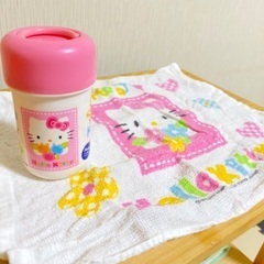 キティちゃん　おしぼりグッズ