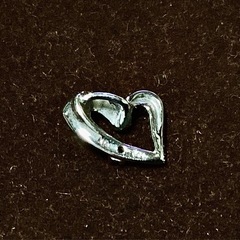 K10WG  ダイヤ0.01ct  刻印有 ペンダントトップの画像