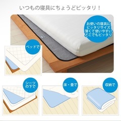【美品】 洗える 除湿シート セミダブル の画像