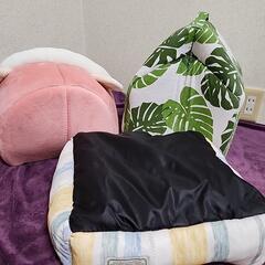 値下げ！猫用ベッド3つ　冬用、夏用　キャット、ドッグ、ペット用品の画像
