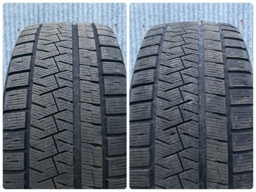 ワ）バリ溝 PIRELLI ICE ASIMMETRICO PLUS ピレリ アシメトリコ プラス 225/45R17 91Q スタッ