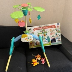 くまのプーさん えらべる回転6WAY ジムにへんしんメリー(電池付き) プーメリーの画像