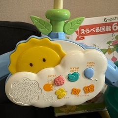 くまのプーさん えらべる回転6WAY ジムにへんしんメリー(電池付き) プーメリーの画像