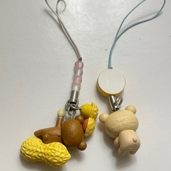 【レア品】リラックマ ガラスキャニスター キーホルダー セットの画像