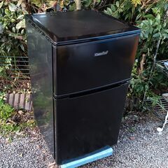★お届け可!!★2023年製 comfee 90L 2ドア 冷凍冷蔵庫 RCT90BL(E)の画像