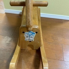 子供用　木馬の画像