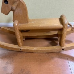 子供用　木馬の画像