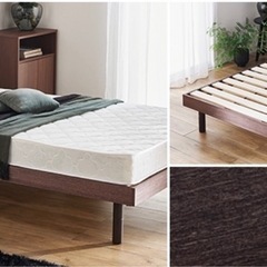 シングルベッド マットレス付き
