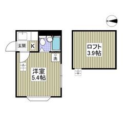 💕初期費用「8万円」・初月賃料ゼロ・敷金なし・礼金なし・仲介手数...