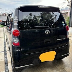 購入者決まりました⭐︎令和8年7月17日まで車検付き！ミラカスタム　ブラック　軽自動車の画像