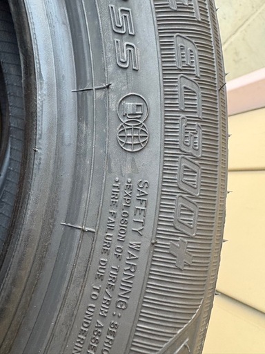取引様決まりました。
DUNLOP エナセーブ EC300+ 155/65R14 4本24年製新車外