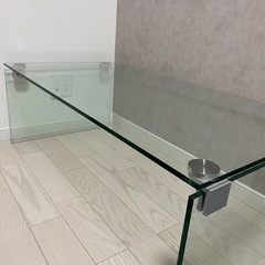 フランフラン✨ガラステーブル✨の画像
