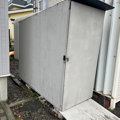 除雪機を入れてた小屋の画像