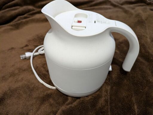【無印】オシャレな電気ケトル！アルコール消毒済