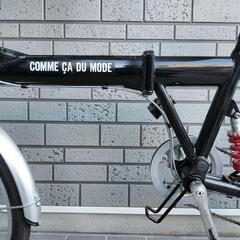 折りたたみ自転車 22インチ 6段切替 状態良好の画像