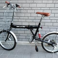 折りたたみ自転車 22インチ 6段切替 状態良好