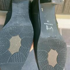 ing ロングブーツ　本革　24cmの画像