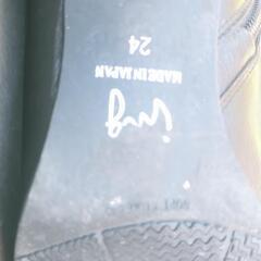 ing ロングブーツ　本革　24cmの画像