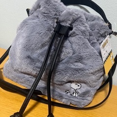 お取引中‼️ スヌーピー ファー バッグ