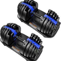 【引き取り先決定】未使用品 可変式ダンベル 24kg 2個セット...