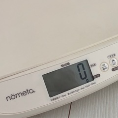 TANITA タニタ nometa スケール 体重計 赤ちゃん の画像
