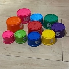 カップ重ねおもちゃ　カップタワー
