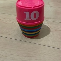 カップ重ねおもちゃ　カップタワーの画像