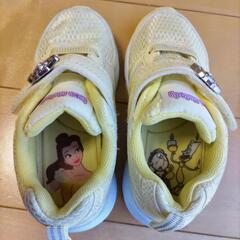 ◯超美品◯16.0㌢　プリンセス　ベル　スニーカー　レモンイエロー