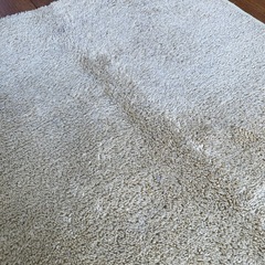 シンプルなベージュのマットの画像