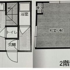 長束西2丁目戸建て　倉庫利用で月額1万5千円